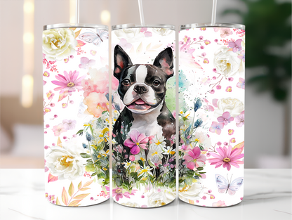 Floral Boston 20oz Tumbler