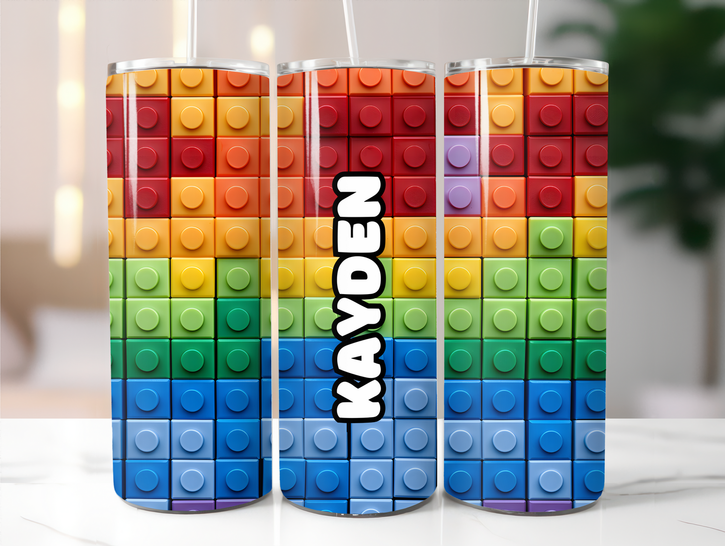 Lego Add your name 20oz Tumbler