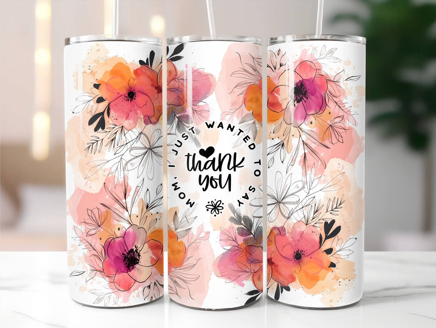 Mothers day, thank you mom 20oz Tumbler