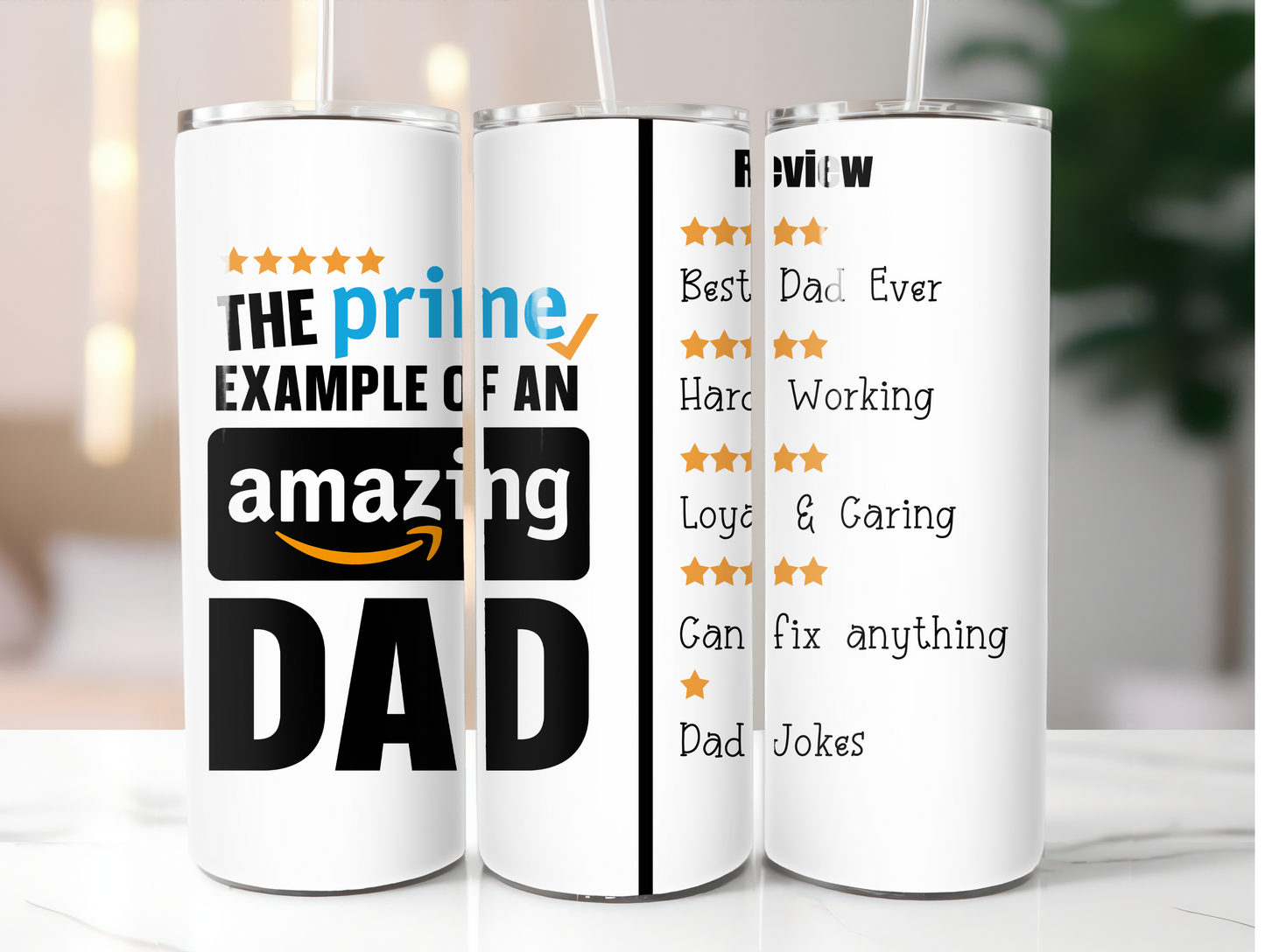 Dad Review 20oz Tumbler