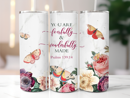 Fearfully and wonderfully made 20oz Tumbler