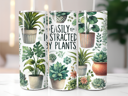 Easily distracted by plants 20oz Tumbler