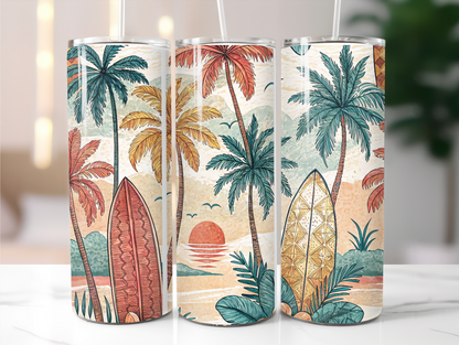 Tropical beach 20oz Tumbler