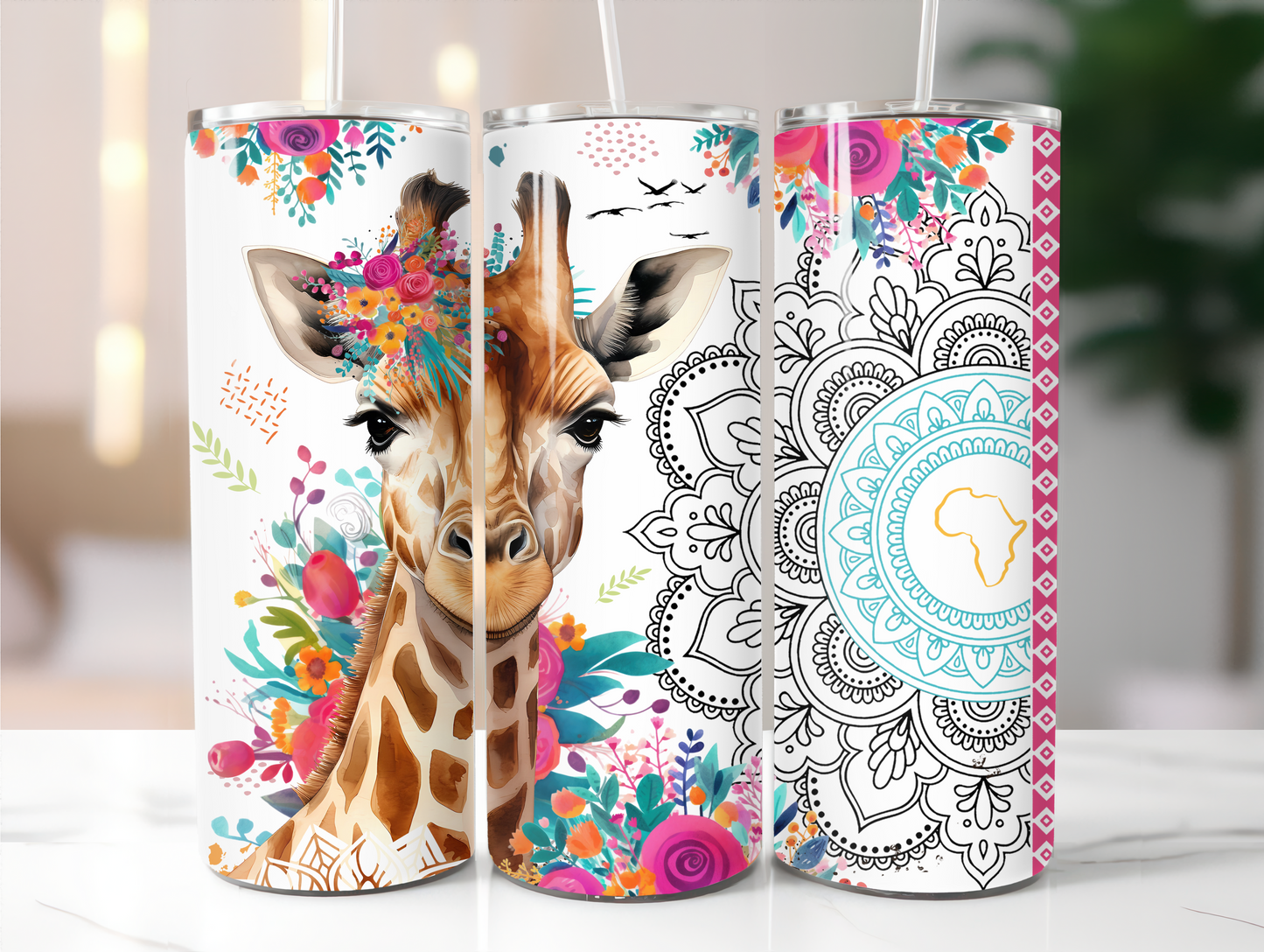 Giraffe 20oz Tumbler
