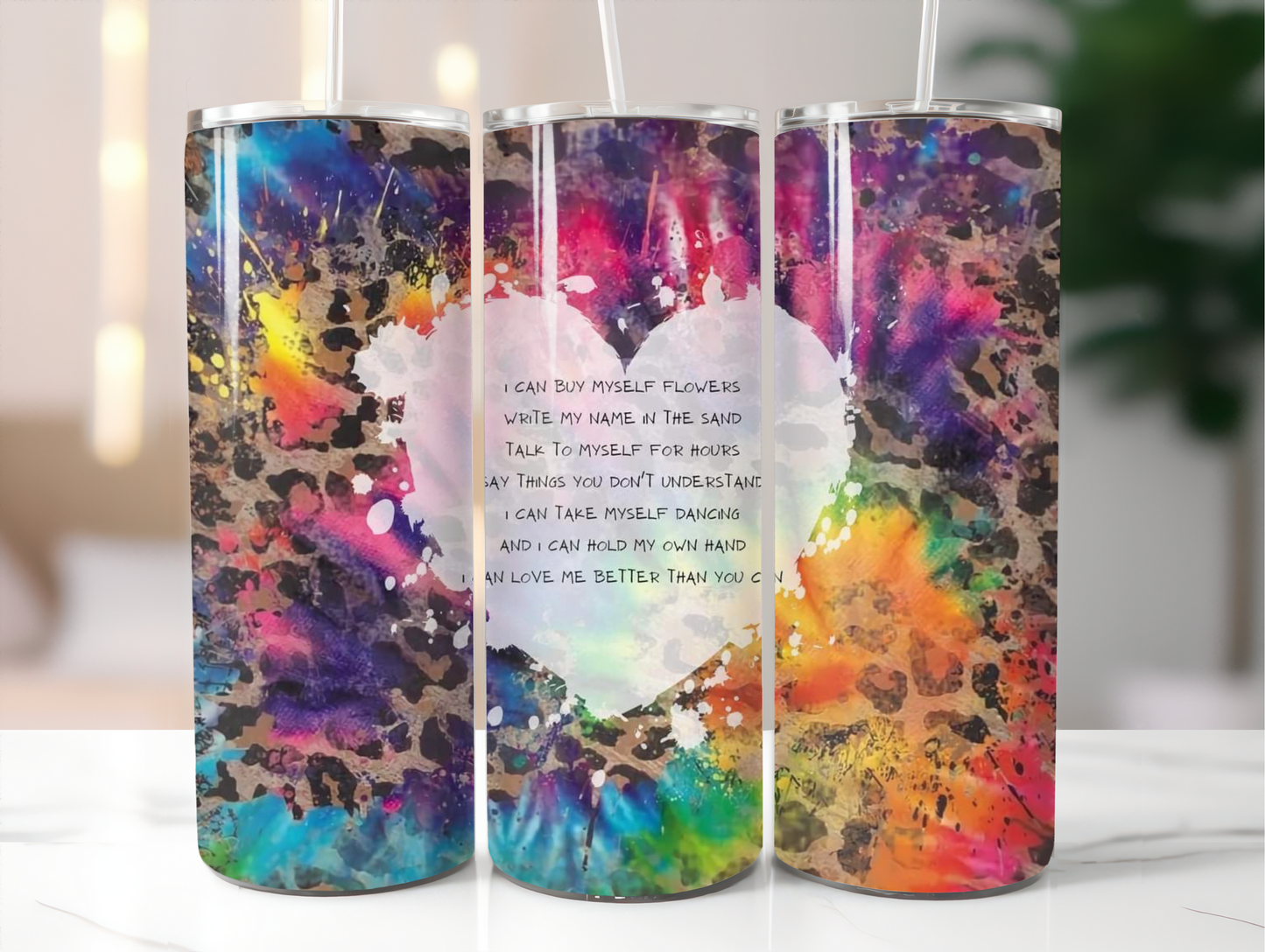 I can buy myself flowers 20oz Tumbler
