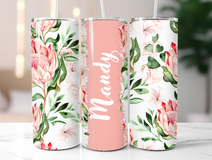Protea Add your name  20oz Tumbler
