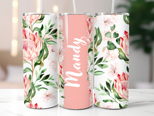 Protea Add your name  20oz Tumbler