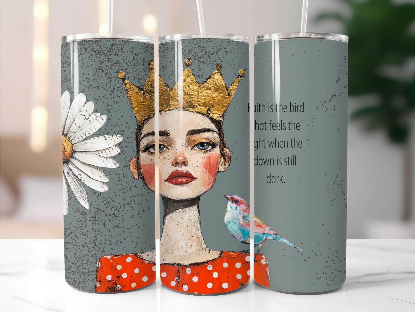 Queen faith is the bird 20oz Tumbler