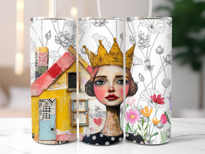 Queen of the garden 20oz Tumbler