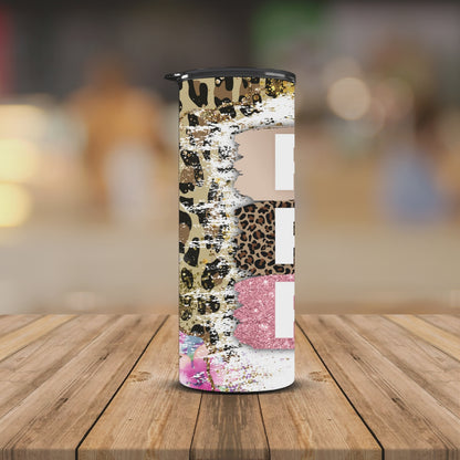 Pray leo and floral 20oz Tumbler