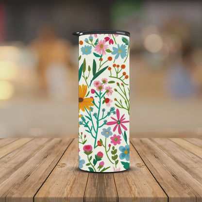 Wild flower 20oz Tumbler