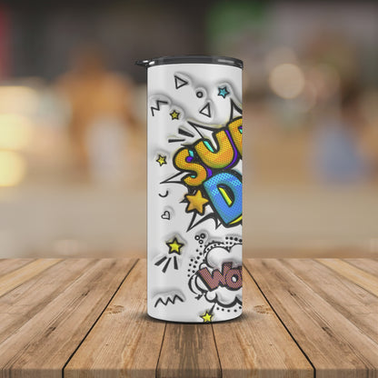 Super Dad 2 fist pumps 20oz Tumbler