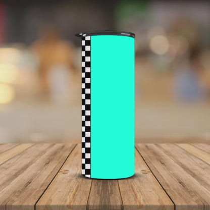 Mama in Vans font Teal 20oz Tumbler
