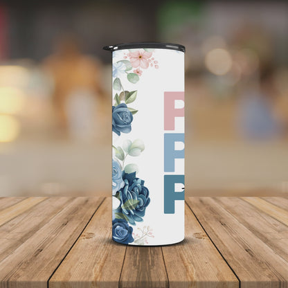 Pray (Pink and blue) 20oz Tumbler
