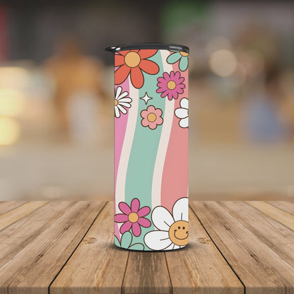 Groovy flower 20oz Tumbler