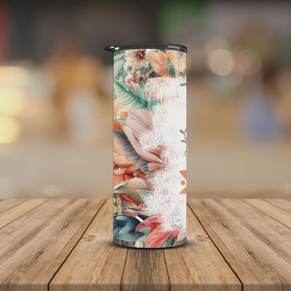 Teachers plant seeds Floral 20oz Tumbler